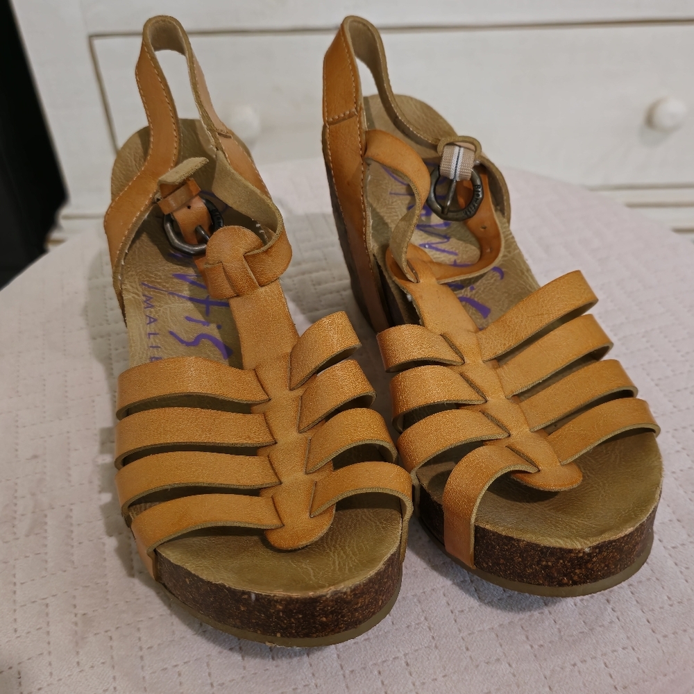 Blowfish Strappy Wedge Heels